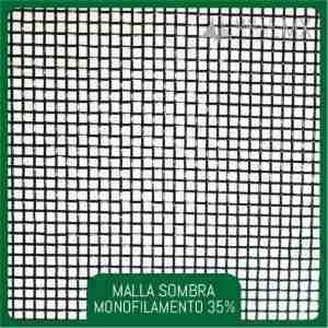 35% Malla Sombra Monofilamento