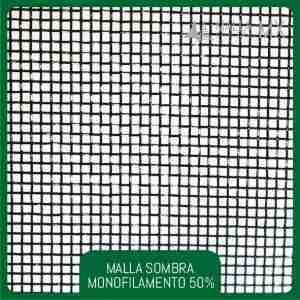 50% Malla Sombra Monofilamento